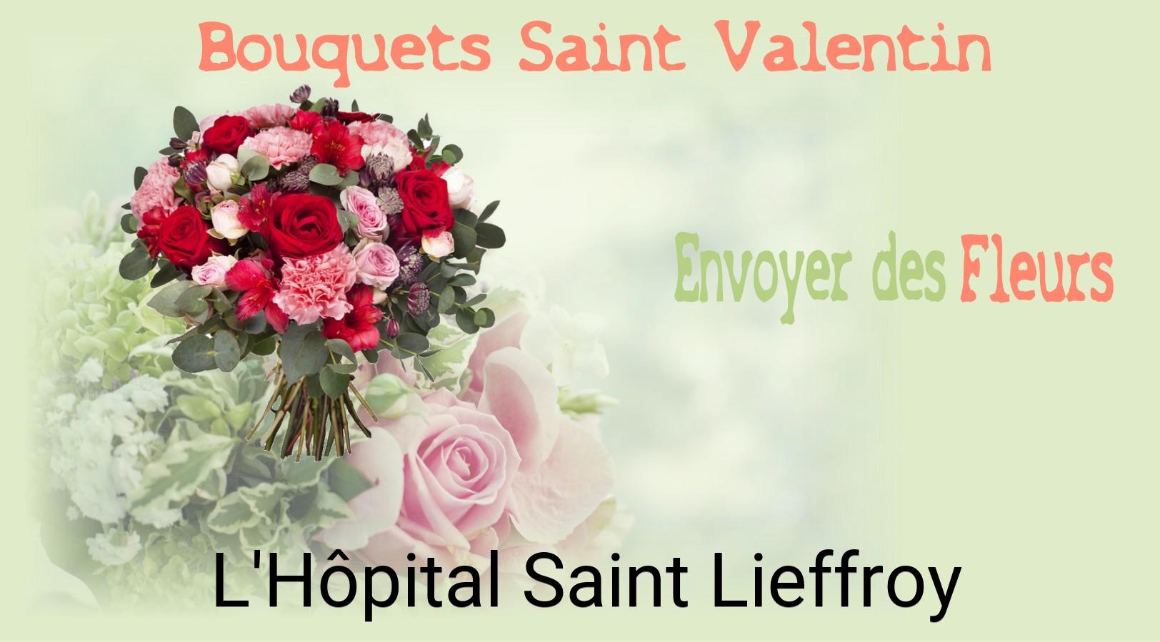 Roses de Saint-Valentin livrées à L'Hôpital-Saint-Lieffroy
